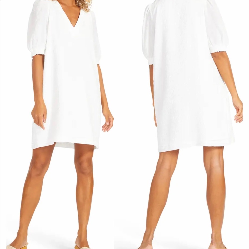 Bb Dakota fields of gold white dresss